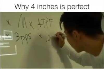 Why 4 inches is perfect