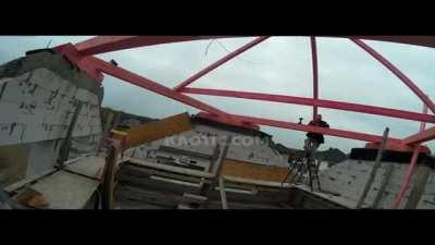 Like an OSHA house of cards collapsing