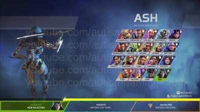 Ash - Character Select Intro Animation!