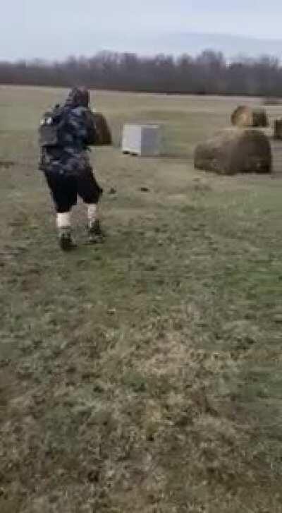 More action with the Polarstar Barret (plus epic fall) @sas_speedqb