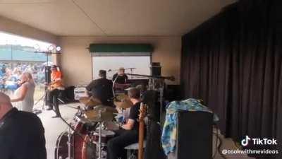 Knights in White Satin, by the Moody Blues, performed by the Fabulous Hubcaps, at Mont Alto, PA