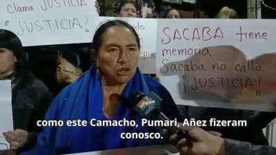 Bolivia: a golpista lesa-humanidade Jeanine Añez, solta