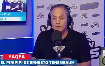 Para Tenembaum, que a Milei le vaya bien en lo económico es una mala noticia.