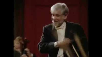 That percussionist had a simple job to do