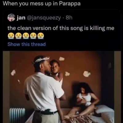 If lyrics could lag this is what it’d be like