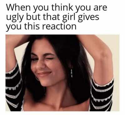 I think she likes me