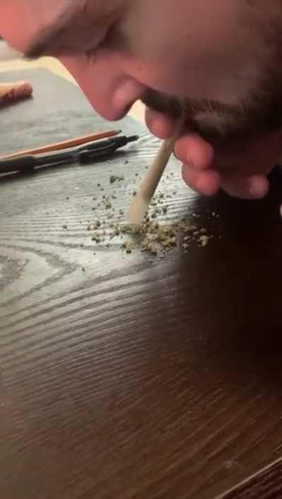 Here’s a tip if you don’t know to roll