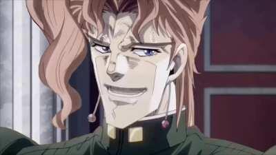 Kakyoin and Lisa Lisa