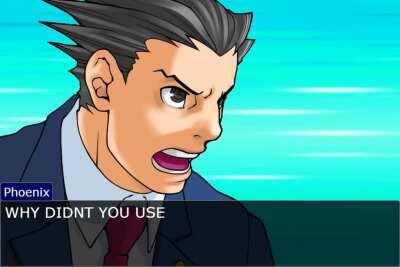 Pheonix Wright Plays Dungeons