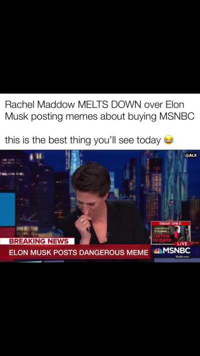 The lamestream legacy media realizing their time is up!