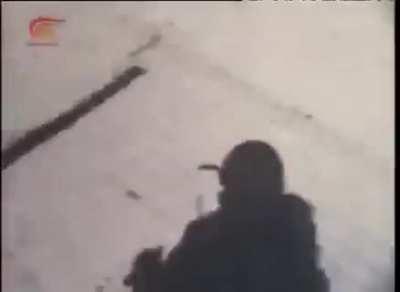 Footage of Hezbollah's ambush on Israeli convoy in 2006