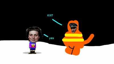 Stalina fell into Mt Ebbot