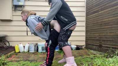 Outdoor doggystyle 👌😏