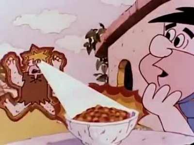 barney rubble is scary