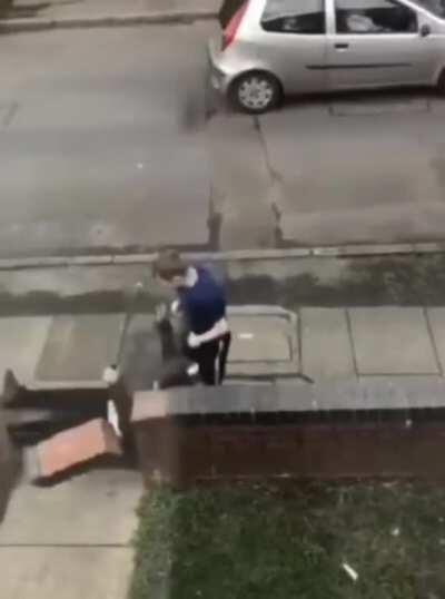 Guessing it will be a while before this guy steals stuff out of people's cars