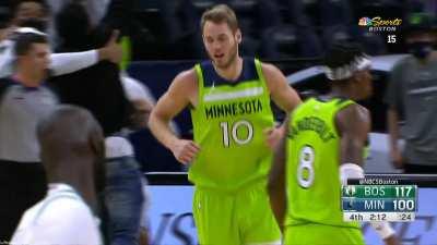 [Highlight] Jake Layman throws it down over Tacko Fall