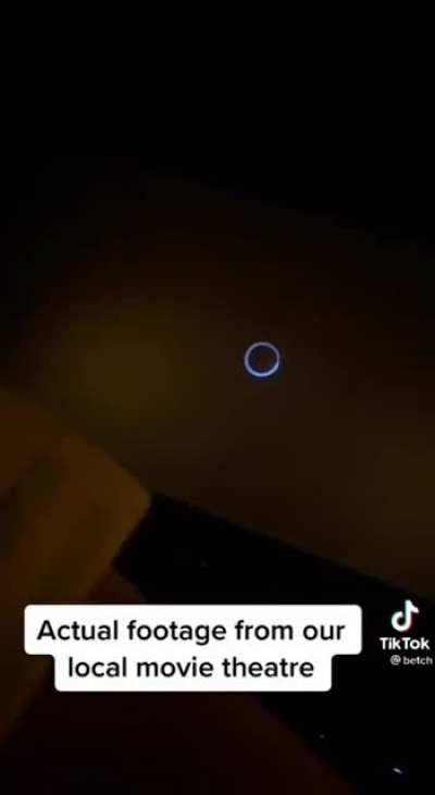 to play a Christmas movie using an Amazon Prime account at a Movie Theater