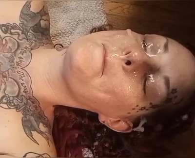 Amelia-Marie gets a puddle in her eye!