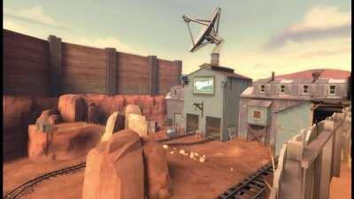 Empty source maps with blue sizzle in the background