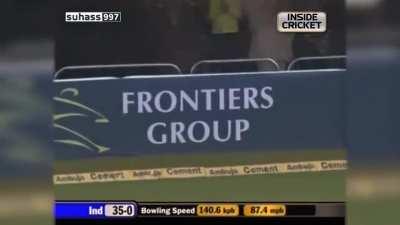 Someone posted an ODI match to show how openers should bat, now how about this? 55-0 in 6 overs and 88-0 in 11 overs.