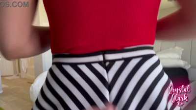 Helping My Stepmom Get Dressed is a steamy and captivating adult film starring Crystal Clark and Oliver Faze. The story revolves around a young man who finds himself in an intimate situation with his beautiful stepmom. As he assists her in choosing the pe