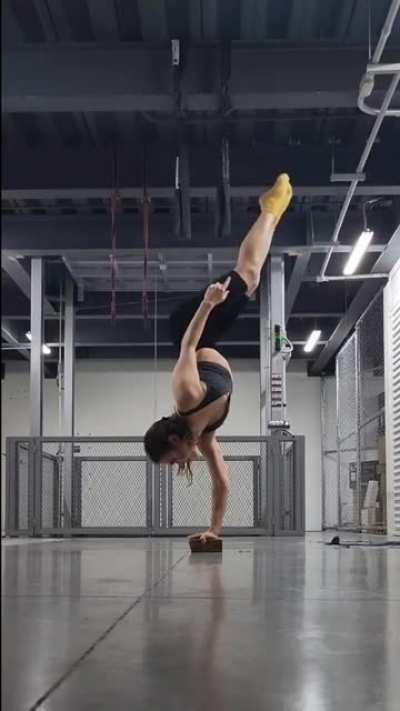 One Handed Mermaid balance act - Polina Makaarova