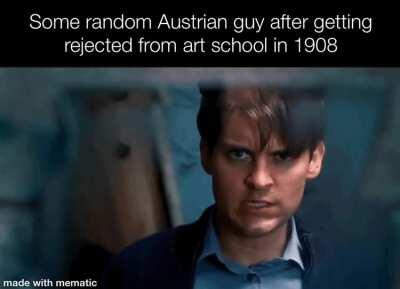 He’ll probably just become a carpenter or somethin’