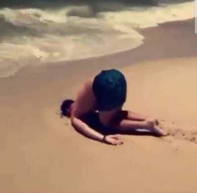 Rod Reiss to the beach