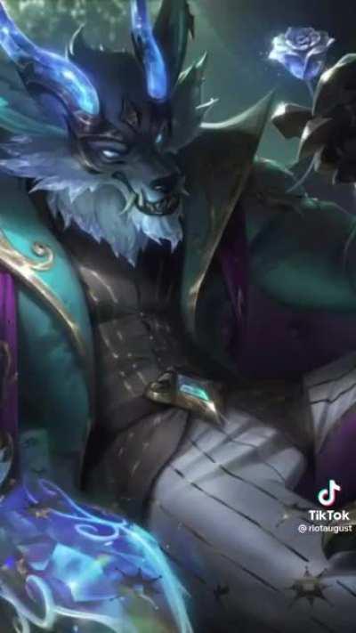 Um so the official Riot August Tiktok account just posted this 👁️👁️ I mean he's not wrong tho 🫦