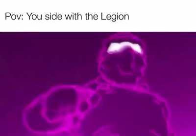 Degenerates like me belong on a cross