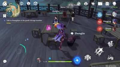 Do not loot anything before asking owners, especially Zhonglin, the god of thunder.