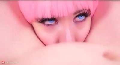 Pink slut deepthroat