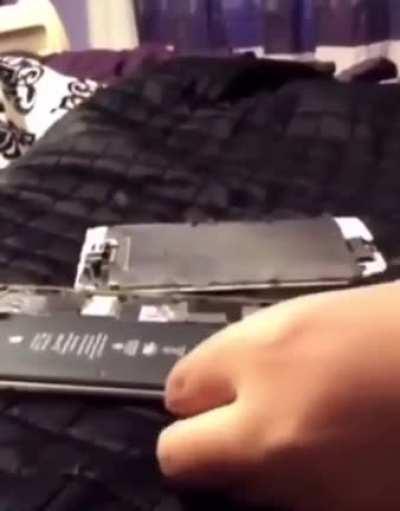 why cut a battery? why