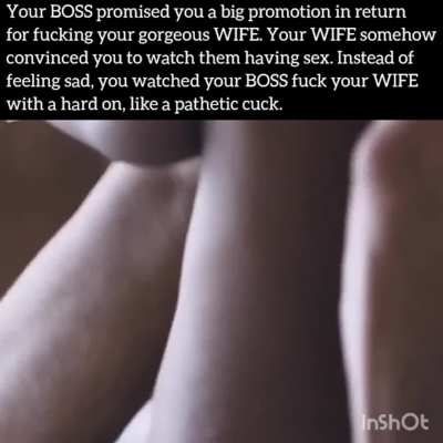 Your WIFE and your Boss laughed as they both had sex