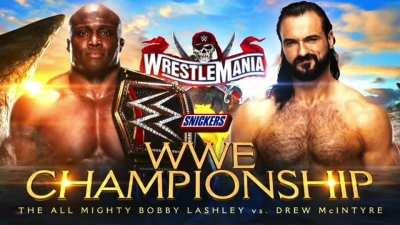 I love the match card graphics that WWE are using for WrestleMania this year. Really fits with the pirate theme!
