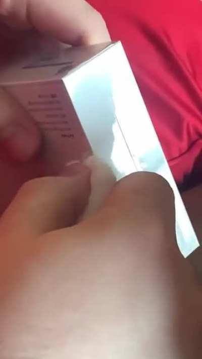 When you need to open a box, who says you need a knife?