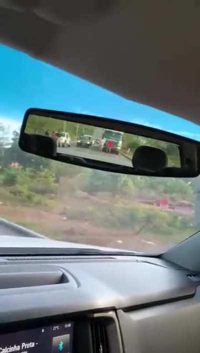 What could go wrong rubbernecking at an accident