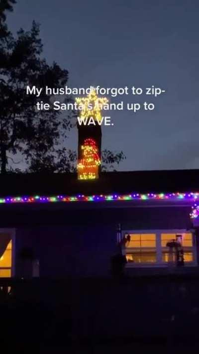 I know ...he did this on purpose