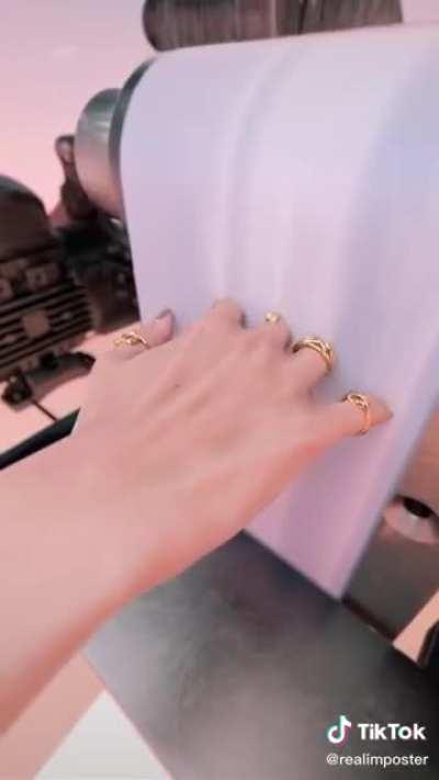 Thanks, I hate sanding my hands