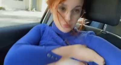 The neighborhood hot wife.