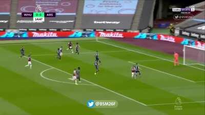 Lingard amazing goal vs Arsenal to make it 1-0