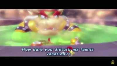 Drake the type of portly plumber to disturb his arch enemy’s family vacation