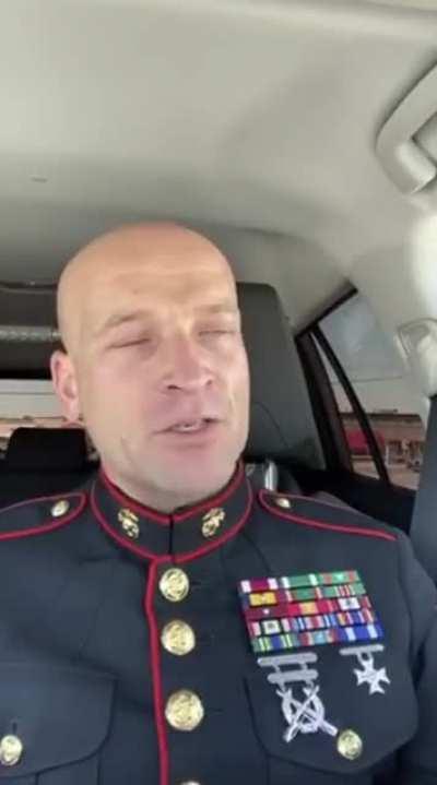 Real talk from Marine Corps 1st Sgt on a very important subject. He's a good man.