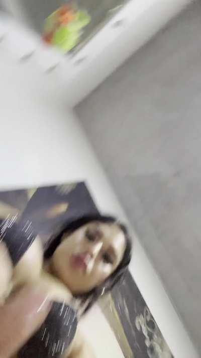 Any last words before you gag on mommy's cock?