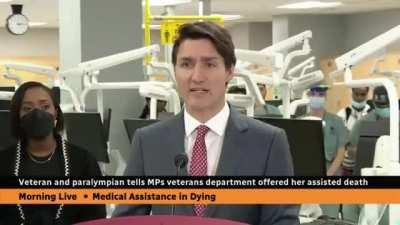 Disabled Canadian army veteran and Paralympian blasts government for offering to euthanize her when she complained about how long it was taking to install stairlift at her home.