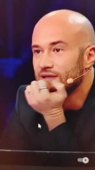 Dude takes nipple off and puts it back on