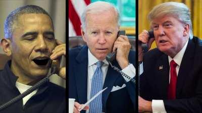 Joe Biden learns about AI Presidents