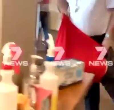 Melbourne teen 'knocked out' during brutal eviction