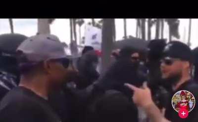 One patriots vs group of leftist pussies