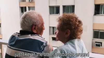 Gramma (88) is not always lucid, but she never forgets grampa (93)